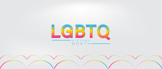 Visual representation of LGBTQ History Month, highlighting vibrant colors and symbols that honor LGBTQ contributions and culture