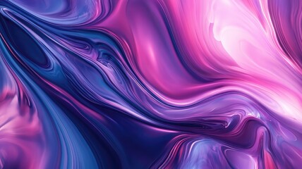 Fototapeta premium Abstract Swirling Pattern in Shades of Purple, Pink, and Blue