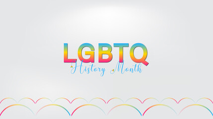 Visual representation of LGBTQ History Month, highlighting vibrant colors and symbols that honor LGBTQ contributions and culture