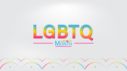 Visual representation of LGBTQ History Month, highlighting vibrant colors and symbols that honor LGBTQ contributions and culture