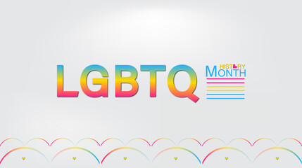 Visual representation of LGBTQ History Month, highlighting vibrant colors and symbols that honor LGBTQ contributions and culture
