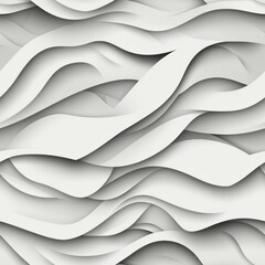 Obraz premium Seamless pattern of abstract waves creating dynamic shadow patterns