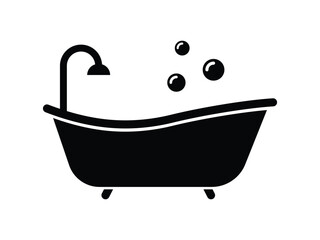bathtub bubbles soap icon 