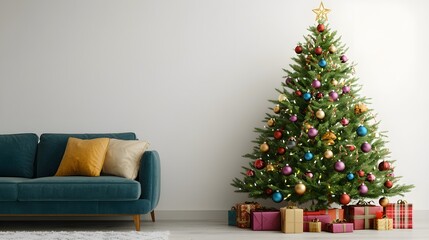 Christmas Tree Decor Living Room