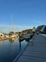 Fototapeta premium boats in the harbor