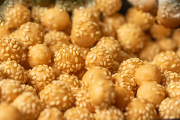 Deep fried sesame balls