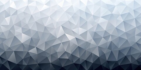 Obraz premium Abstract Geometric Pattern of Interlocking Triangles with Gradient of Grayscale Hues