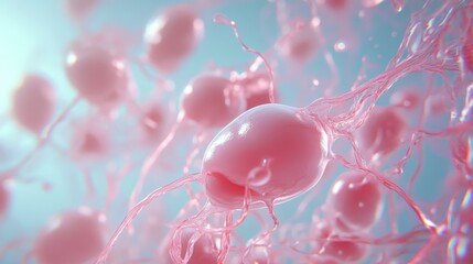 human gamete interaction, central oocyte with