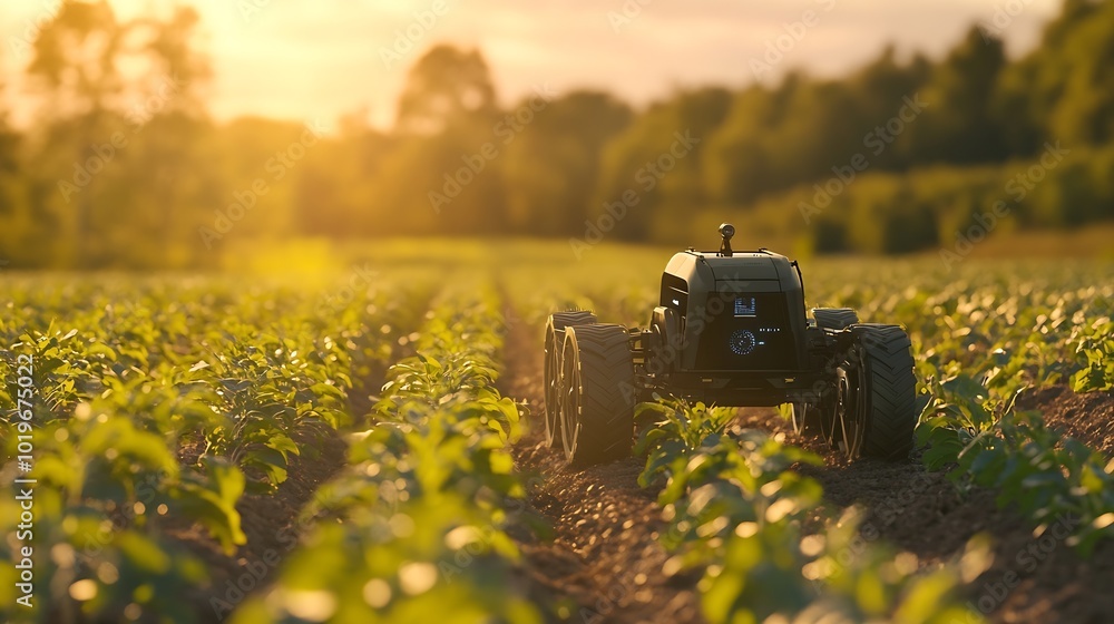 Poster The concept of using AI and smart farming : Generative AI