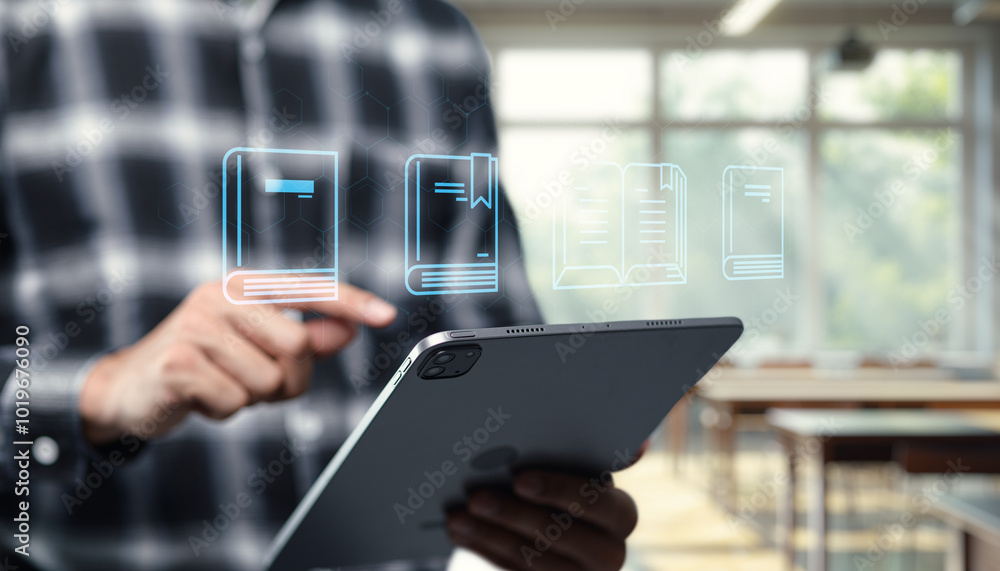 Poster learning and skill development with digital tools
