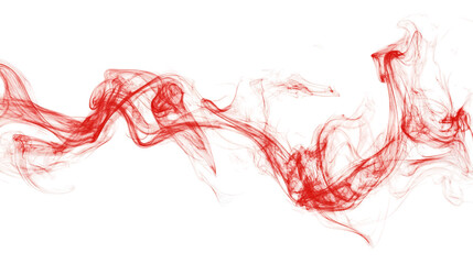 Abstract Smoke Swirls Creating an Ethereal and Mysterious Atmosphere