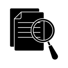 Definition icon, information, research, workbook