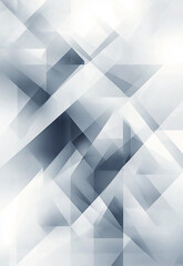 Fototapeta premium Abstract geometric pattern white and grey background White and Grey Modern Abstract Background Design with Hi-Tech Shadows Abstract