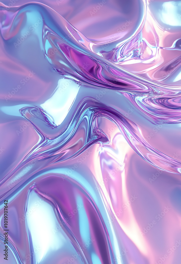 Poster abstract composition illustration. generative social media and digital online concept and technology