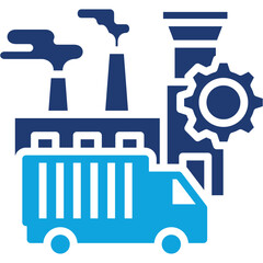 Supply Chain Management Icon
