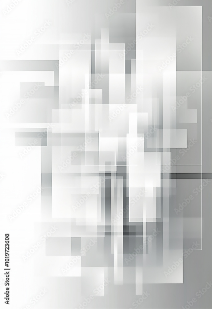 Poster white and gray background with abstract triangle shapes and angles. abstract background design, geom