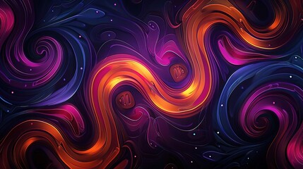 Obraz premium Design on an Interesting Background - a captivating and creative visual. The design stands out beautifully against the engaging and unique background.