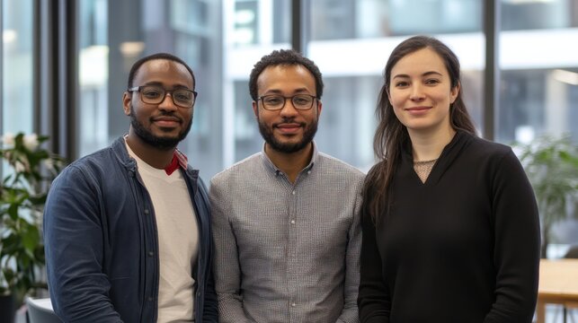 Latin American and African-American engineers leading AI and machine learning innovations, developing smarter algorithms for big data processing