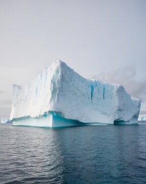 A Monstrous Iceberg Lurking Beneath the Surface of the Ocean.