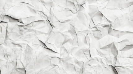 Obraz premium A background with crumpled paper in colors of black and white, banner. AI generation.