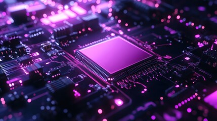 Circuit Board Close-up