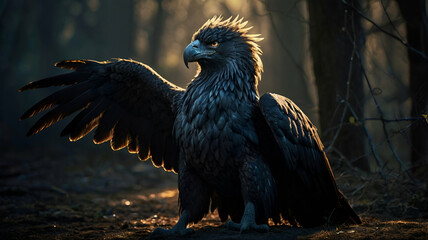 Fototapeta premium vulture in the wild
