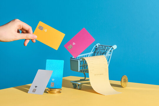 Online Shopping with Credit Cards and E-receipt Concept
