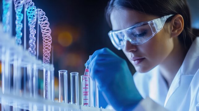American engineers develop DNA encryption technology, securing genetic information from unauthorized access.