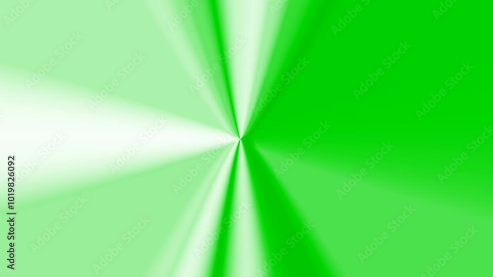 Poster green and white lights glowing and lightning loop video animation background