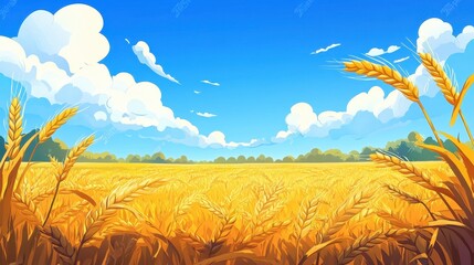 Obraz premium Natural scenery in autumn