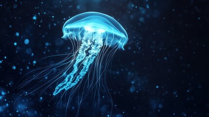 Glowing Jellyfish