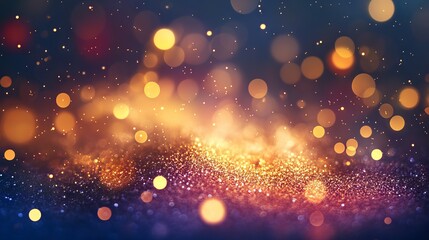 Stunning abstract background with shiny light and glitter effects, perfect for festive and elegant designs