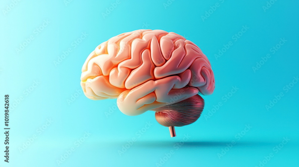 Aufkleber Exploring the Mysteries of the Human Brain A Deep Dive into Neuroanatomy and Function