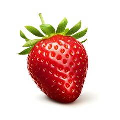 Strawberrys on white background, Fresh Strawberrys
