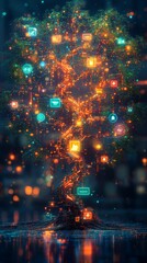 Fototapeta premium The Innovation Ecosystem, Digital Innovation and Entrepreneurship