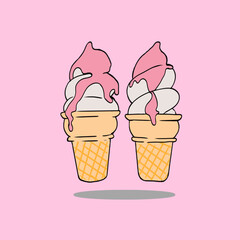 ice cream background