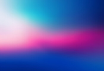Obraz premium A blurred background featuring a gradient of blue, pink and white.