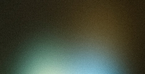 Green blue bokeh, the usual simple grainy noise, rough empty space