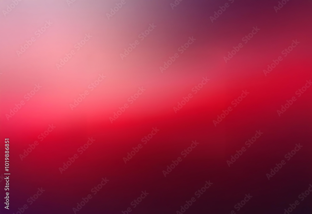 Poster A blurred gradient background with a soft transition from light pink to deep red.