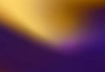 A blurred gradient background transitioning from a bright yellow to a deep purple.