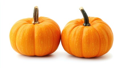 Fototapeta premium pumpkins isolated on white background