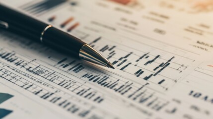 Financial Analysis with Pen on Charts