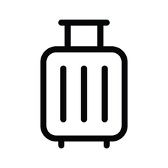 A suitcase icon representing travel, baggage, or vacation