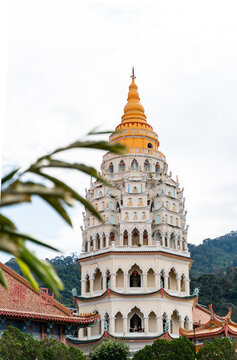 Majestic Pagoda in Kek Lok Si Temple, Penang, Malaysia