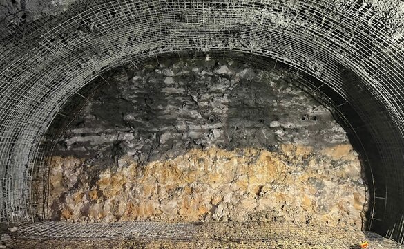 New Austrian Tunneling Method (NATM) in Metro Tunnel Construction 