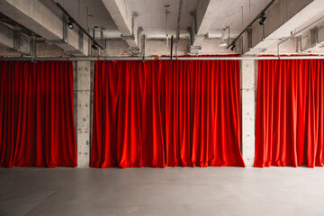 Red Curtains