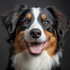 Happy Dog Portrait.