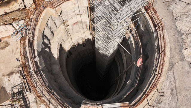 metro tunnel shaft construction