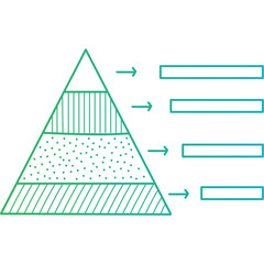  Business infographics icons with different diagram vector illustration. Abstract data visualization, marketing charts and graphs. Business statistics, planning and analytics, forecasting growth rates