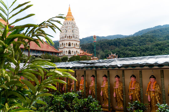 Majestic Pagoda in Kek Lok Si Temple, Penang, Malaysia